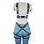 Conjunto Domini Harness Peitoral e Cinta Liga em Couro - Imagem 7