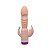Vibrador com Estimulador Triplo 18,5x3,5cm com Cerdas Estimuladoras - A PILHA - Imagem 2