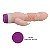 Vibrador com Estimulador Triplo 18,5x3,5cm com Cerdas Estimuladoras - A PILHA - Imagem 6