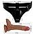 Cinta Peniana com VIBRADOR Base Lisa e Pênis Realístico 20X4,3cm com Escroto, Veias e Ventosa –  OHER - Imagem 7