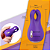 Vibrador Estimulador Recarregável com 4 Pontas Estimuladoras e 10 Modos de Vibração - Imagem 4