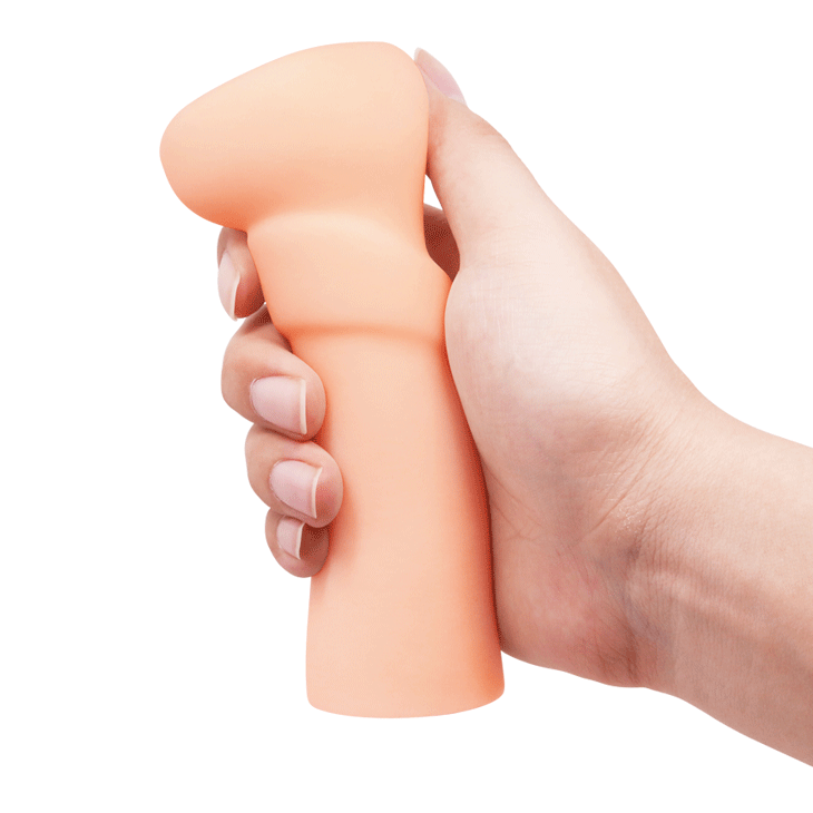 Masturbador Masculino Formato de Cool com Túnel de Penetração Texturizado - Imagem 3