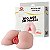 Masturbador Bumbum Feminino 20x21x6,5cm com Vagina com Lábios Pequenos e Ânus - Imagem 1