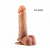 Protése Real 15,3 X 3,8cm Dick Ultra Realístico Com Escroto e Ventosa - Imagem 3