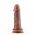 Prótese Real 15,3x4cm Dick Ultra Realístico Com Ventosa MARROM - Imagem 5