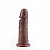 Prótese Dick 15,3x4cm Maciço MARROM - Imagem 6