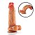 Prótese Realistica 19,0 x 5,0 cm com Ventosa e Escroto - Imagem 5