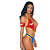 Mini Fantasia Body Mulher Maravilha Pimenta Sexy - Imagem 2