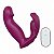 Vibrador de Ponto G e Clitoris em Formato de Penis e Borboleta com Controle - Imagem 4