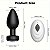 Plug Anal Vibratório de Silicone com Controle Remoto - TAMANHO P - Imagem 4