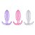 Plug Anal em Silicone / Com Textura de Bolinha - 10,5x3,5cm - Imagem 4