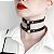 Coleira Dupla Fivela - Choker Rebite - SI - Imagem 3
