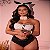 Fantasia Sexy Luxo Coelhinha Suspensório - Imagem 1