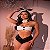 Fantasia Sexy Luxo Coelhinha Suspensório - Imagem 2