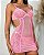 Camisola Layla com Recortes Laterais em Renda e Tule (ACOMPANHA CALCINHA) - Imagem 1