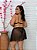 Camisola Liliane em Renda e Tule com Fenda - PLUS SIZE - Imagem 7