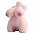 Masturbador Masculino Formato de Mini Corpo / Vagina e Ânus - 19,0 x 9,5cm - Imagem 5