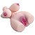 Masturbador Masculino Formato de Mini Corpo / Vagina e Ânus - 19,0 x 9,5cm - Imagem 11