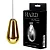Cone Vaginal de Metal Dourado 30g Hard - Imagem 1