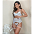 Conjunto Priscila com Aro e Cinta Liga BRANCO - Imagem 1