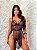 Camisola Melissa em Renda e Tule com Abertura (ACOMPANHA CALCINHA) - Imagem 1