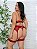 Conjunto Cintia Plus Size em Renda - VERMELHO - Imagem 3