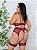 Conjunto Cintia Plus Size em Renda - VINHO - Imagem 2
