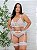 Conjunto Cintia Plus Size em Renda - BRANCO - Imagem 1