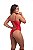 Body Yeda com Bojo e aberto nas costas VERMELHO - Imagem 2