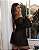 Camisola Kelly em Renda com Bojo e Calcinha - PRETO - Imagem 2