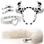 Kit Vaca (PLUG P + TIARA + PRENDEDOR + CHOCKER) - Imagem 1