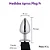 Plug Anal com Cauda de Metal TAMANHO P - PINK - Imagem 2
