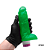 Prótese Maciça 18,5 x 4,5cm com Vibrador Interno e Escroto - Imagem 7