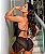Body Natasha de Renda e Tule com Babados PRETO - Imagem 3