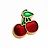 Pingente de CEREJA para Calcinha Personalizável - Imagem 1