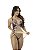Camisola Transparente Nicole com Calcinha – VINHO - Imagem 2