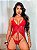 Conjunto Corselet Fita VERMELHO - Imagem 1
