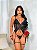 Conjunto Corselet Fita PRETO - Imagem 1