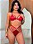 Conjunto Natalia em Cirrê com Tiras VERMELHO - Imagem 1