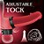 Anel Peniano de Couro para Bondage Sexual BDSM com Coleira e Guia - Imagem 2