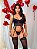 Conjunto Londres com Aro (Calcinha + Meia + Corset) - Imagem 3