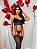 Conjunto Londres com Aro (Calcinha + Meia + Corset) - Imagem 1