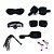 Kit Sado Bondage com 7 Produtos - PRETO - Imagem 3