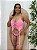 Conjunto Plus Size Daiane em Renda com Aro - ROSA CLARO - Imagem 1