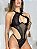 Body Maria em Renda com Aro PRETO - Imagem 1