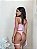 Conjunto Anitta em Renda com Fita e Cinta Liga ROSA - Imagem 2