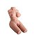 Masturbador 50x24x15cm Formato Corpo Feminino, Possui Seios Grandes, Vagina e Ânus - Imagem 2