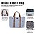 Bolsa Beach Bag Graphite Grey - ABC Design - Imagem 2