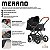 Carrinho Merano 4 TRIO Woven Black - ABC Design - Imagem 3