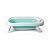 Banheira Comfy and Safe Aqua Green - Safety 1st - Imagem 3